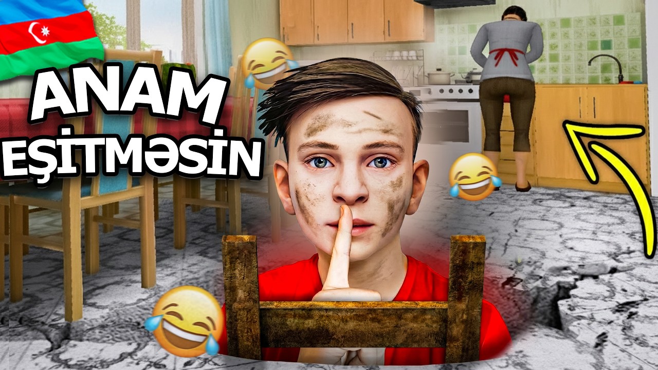 😱 ANAMDAN GİZLİ EVDƏN QAÇDIM! 😡Tutsa Məni ***! (Schoolboy Runaway)