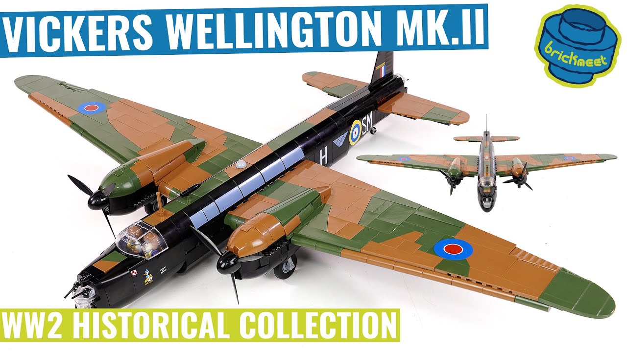 Cobi 5723 Vickers Wellington MK II -Neu Historical Collection World War II 