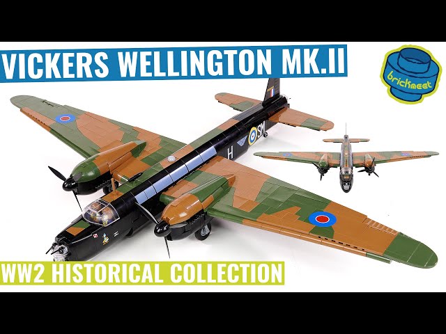 BIG, BIGGER, Vickers Wellington Mk.2 - COBI 5723 (Speed Build Review) class=