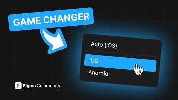 Change iOS and Android Design with ONE CLICK (+ free file 🎁) | Figma Tutorial [2024]