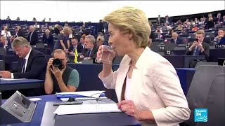 Ursula von der Leyen face au vote incertain du Parlement européen