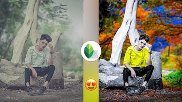 New Realistic Colourful Background in Snapseed App | Snapseed free editing video [Niraj Editz]