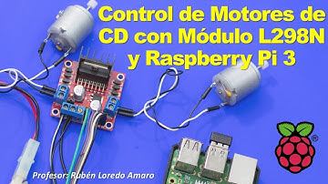 Control de Motores de CD con Módulo L298N y Raspberry PI 3