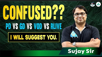 Confused ?? PD VS GD VS VOD VS RLIVE i will suggest you. || #gateacademy #gate2025 #gate#2026