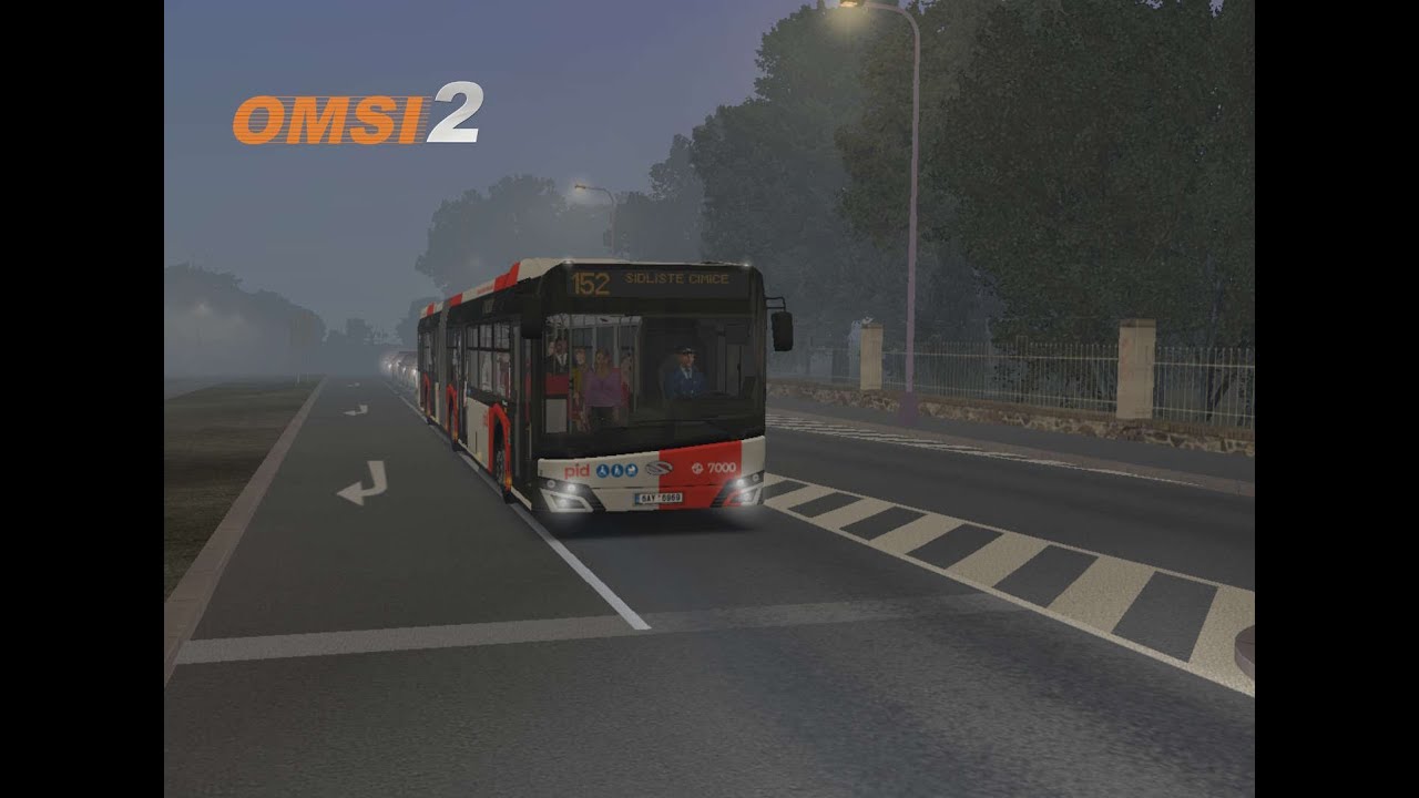 Omsi 2 #5...Pražská severojižní tangenta, linka 152, Českomoravská-Sídliště Čimice