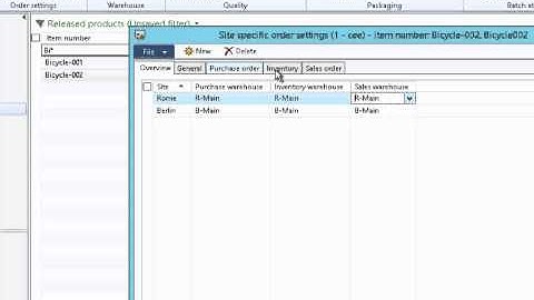 AX 2012 - Default Order Settings
