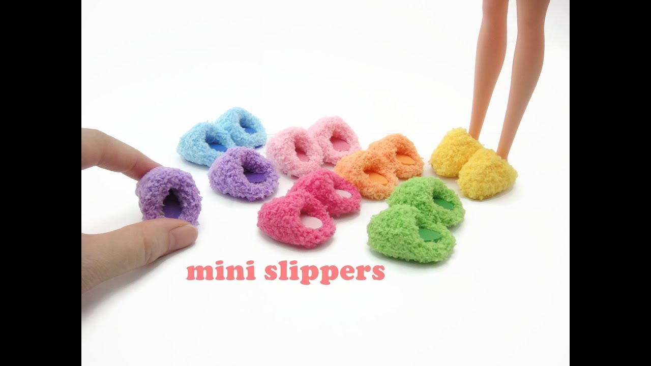 DIY - How to Make - American Girl Kira Bailey's Koala Slippers - YouTube