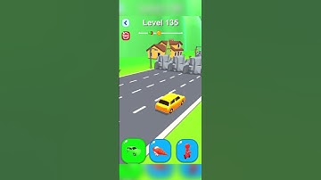 Level 135 2023 Shape shifting game very cool and gnarly hyper casual game #shapeshifting #shorts.