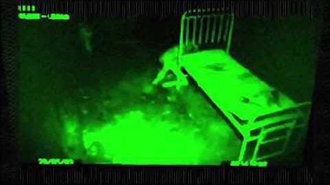 Vídeo de cámara de seguridad en manicomio ruso