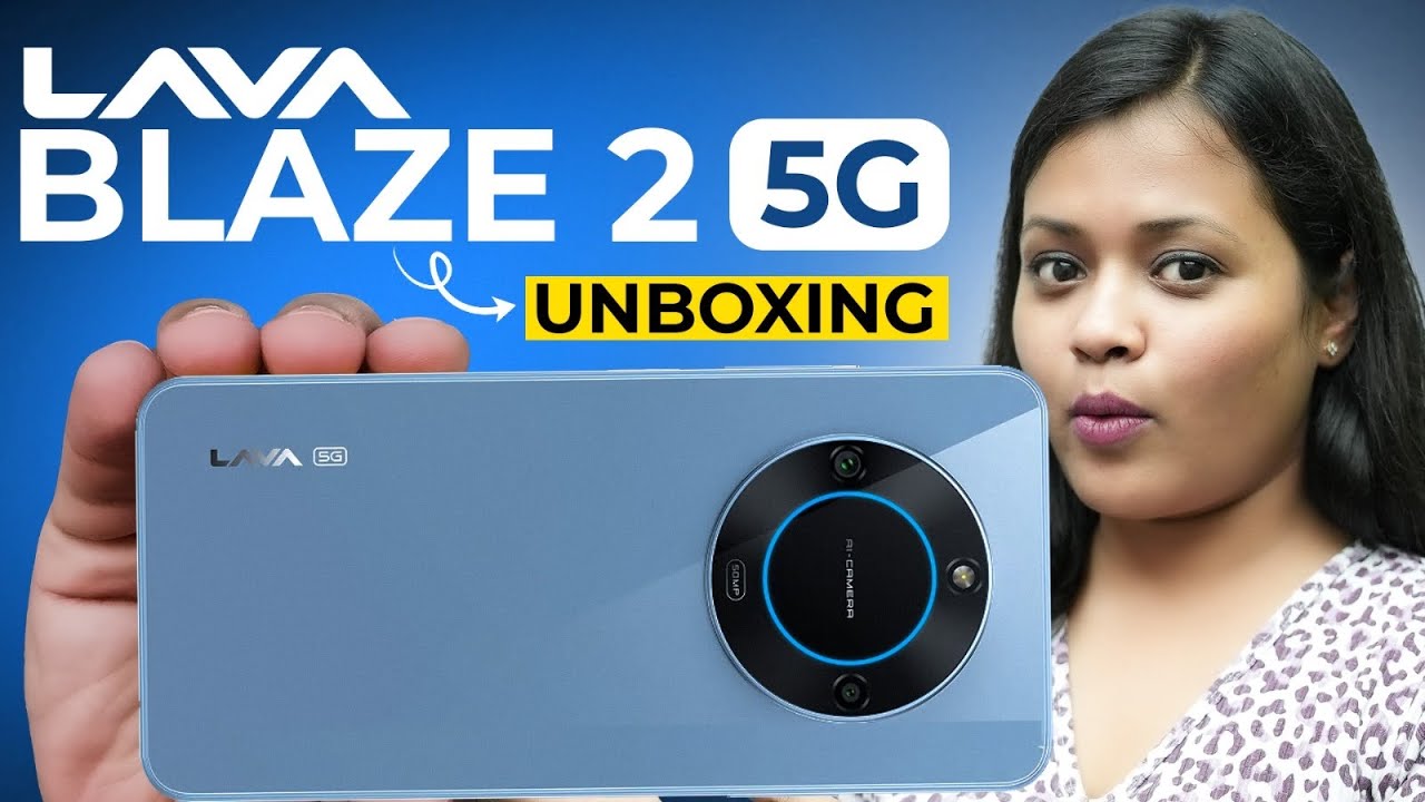 Unboxing The Lord Of 5G Smartphone Lava Blaze 2 5G | Proudly Indian