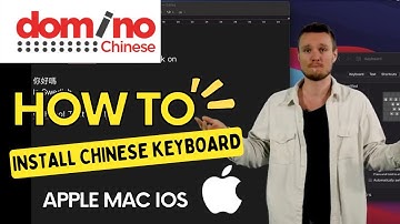 How to set up Chinese keyboard on Apple Mac iOS