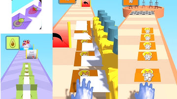 Paper Fold Run - All Levels Gameplay Android,ios Walkthrough Mobile Game App (Level 1-2)