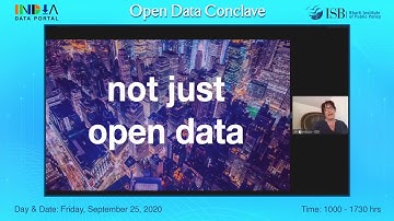India Data Portal - Open Data Conclave – Closing Session