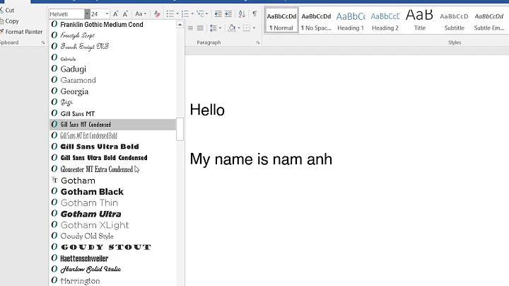 Add Helvetica Font in Microsoft Word || How To Install Helvetica Font in Windows 11