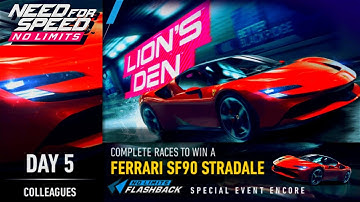 Day 5 Ferrari SF90 Stradale Event | NFS No Limits