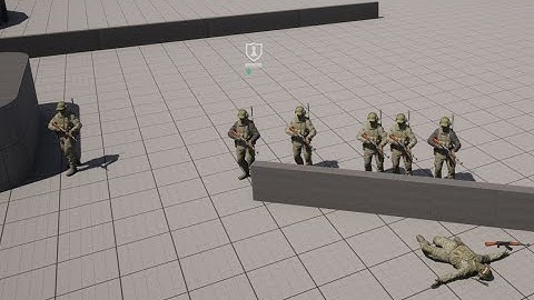 Unreal Engine 5 RTS - AI EQS Grouped Tracking 1