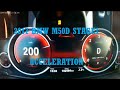 2017 BMW X5 M50d 0-200 Acceleration  (Stage 1)