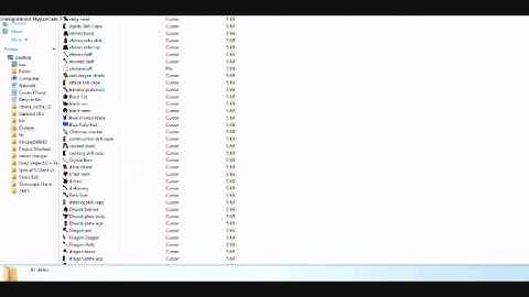 How to use your own cursor.
