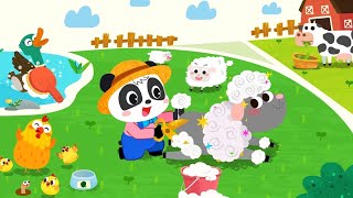 Little Panda's Animal Farm | Caring for little animals, Get Product | Babybus Games Video screenshot 2