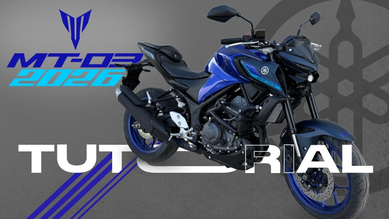 Colocando STUNT CAGE a melhor proteção na MT 03 2026 0km . Tutorial completo instalação proteção .