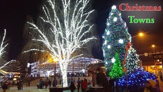 Top 10 best Christmas towns in the United States. Leavenworth is on the list.