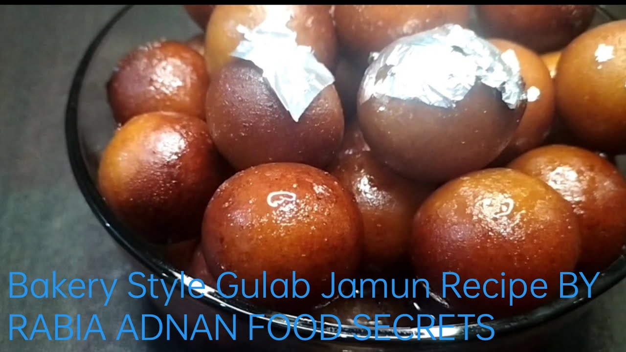 bakery-style-gulab-jamun-recipe-by-rabia-adnan-food-secrets-youtube