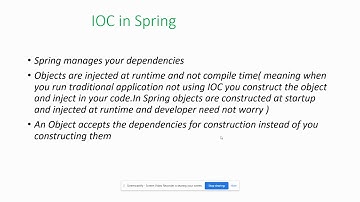 IOC Design Pattern Spring
