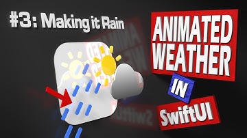 SwiftUI Tutorial: Animated Weather Icon - Part 3: Making it Rain