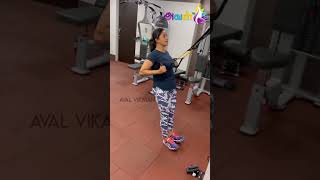 Actress Nadhiyas Latest Gym Workout Video 