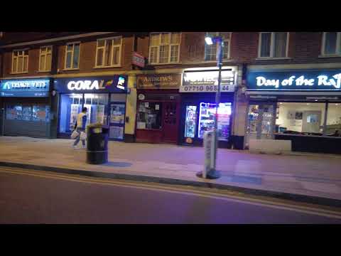 Night Driving Tour - Brent Street, Hendon to Millbrook Park - London Borough of Barnet