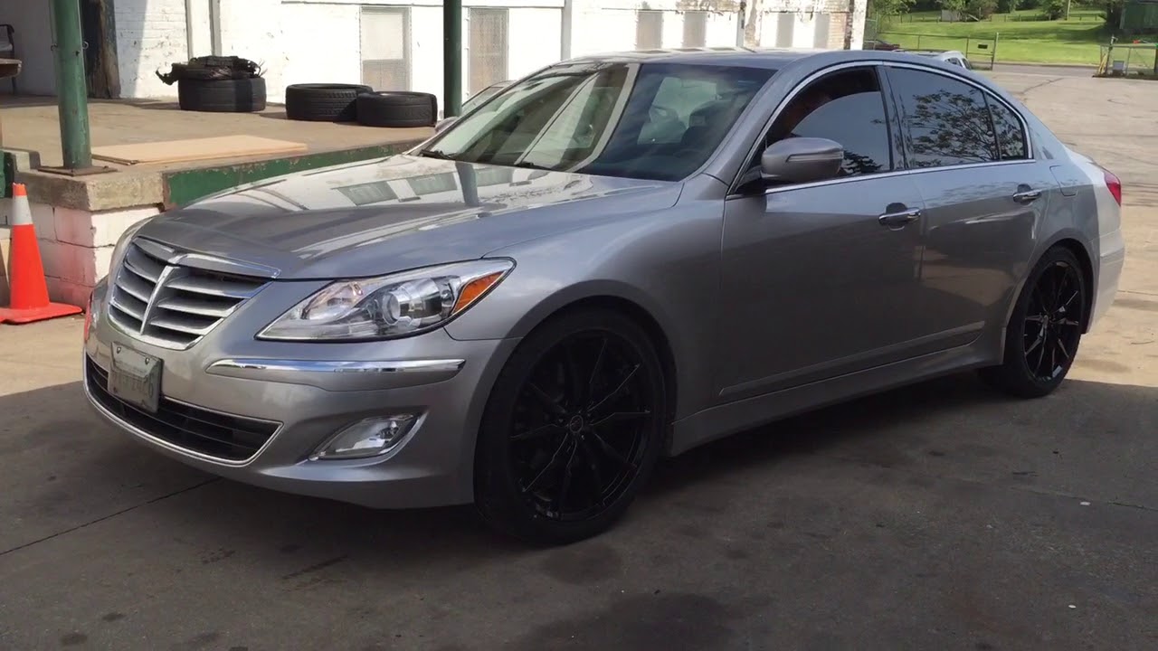 Hyundai Genesis On 20” Wheels YouTube