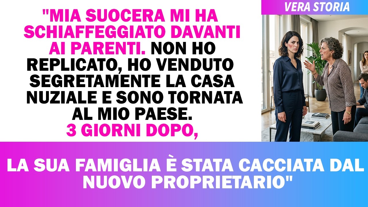 Mia suocera mi ha schiaffeggiato quattro volte davanti a tutti i parenti durante la cena. Non ho detto una parola. Non ho alzato un dito. Ho solo aspettato che finisse, poi il giorno dopo ho...