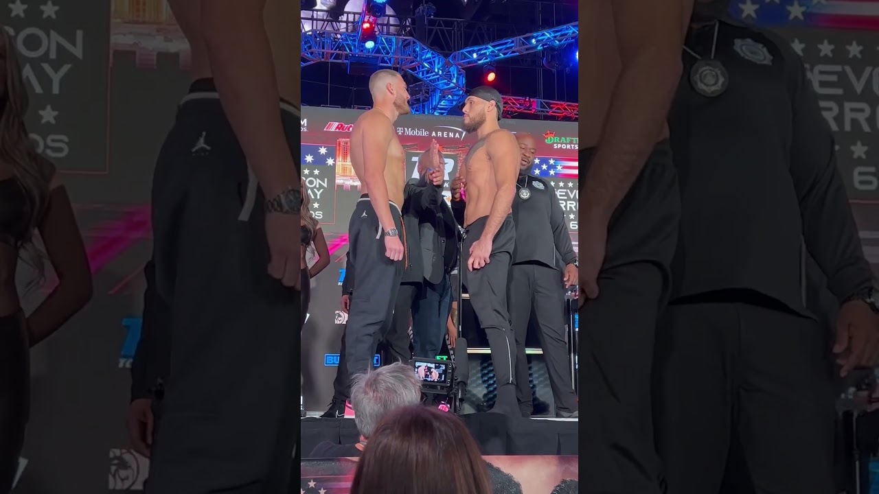 Jackson Murray vs. Steven Torres Weigh-in Face-Off
