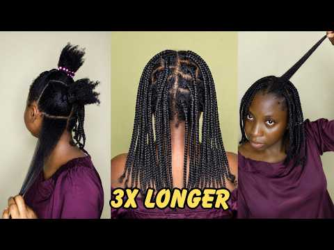How I grew my hair longer with this easy moisture routine