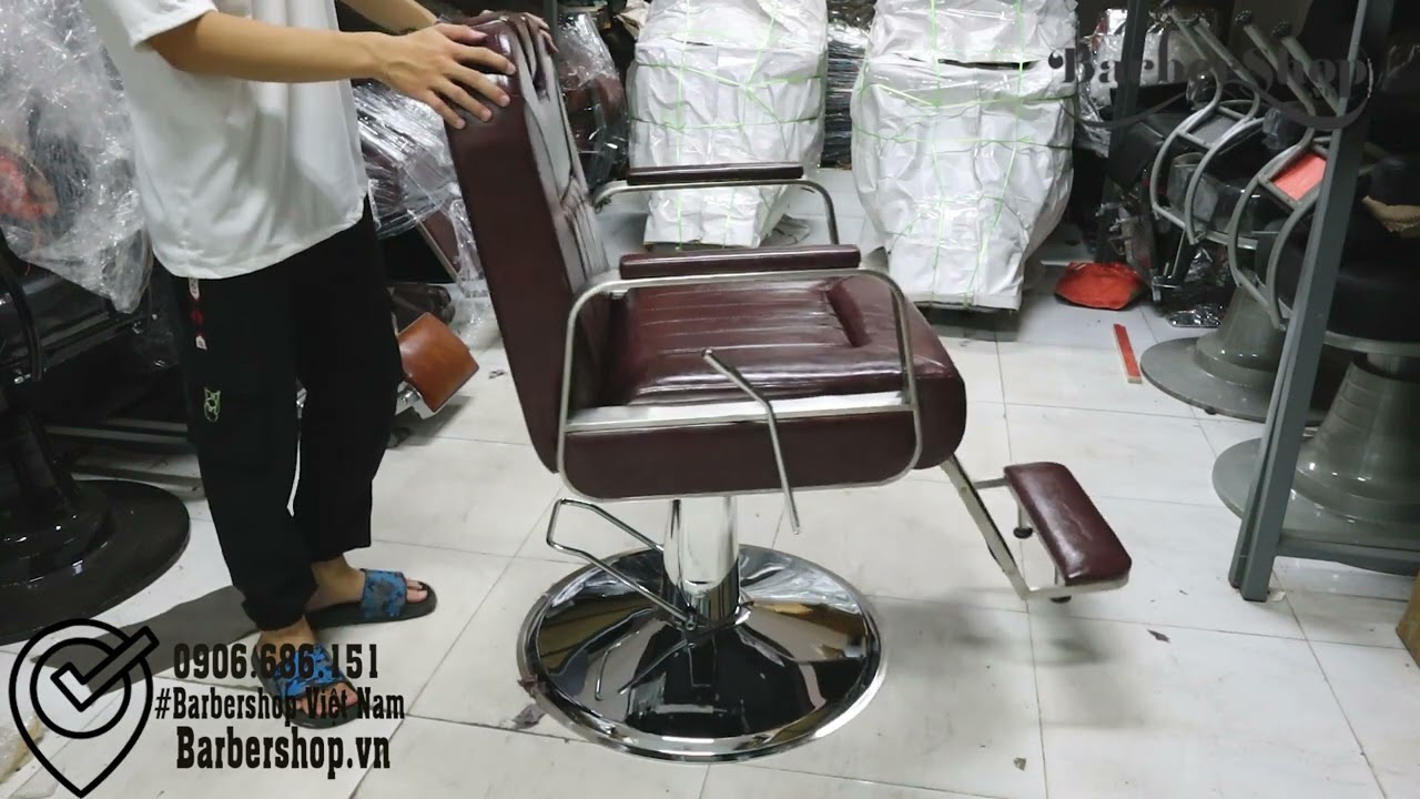 Ghế Cắt Tóc Nam GT08  Đồ nghề tóc