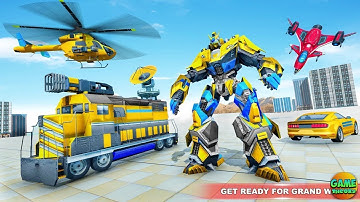 HeliCopter Robot Car Game - Android GamePlay - Robot Game | Android GamePlay