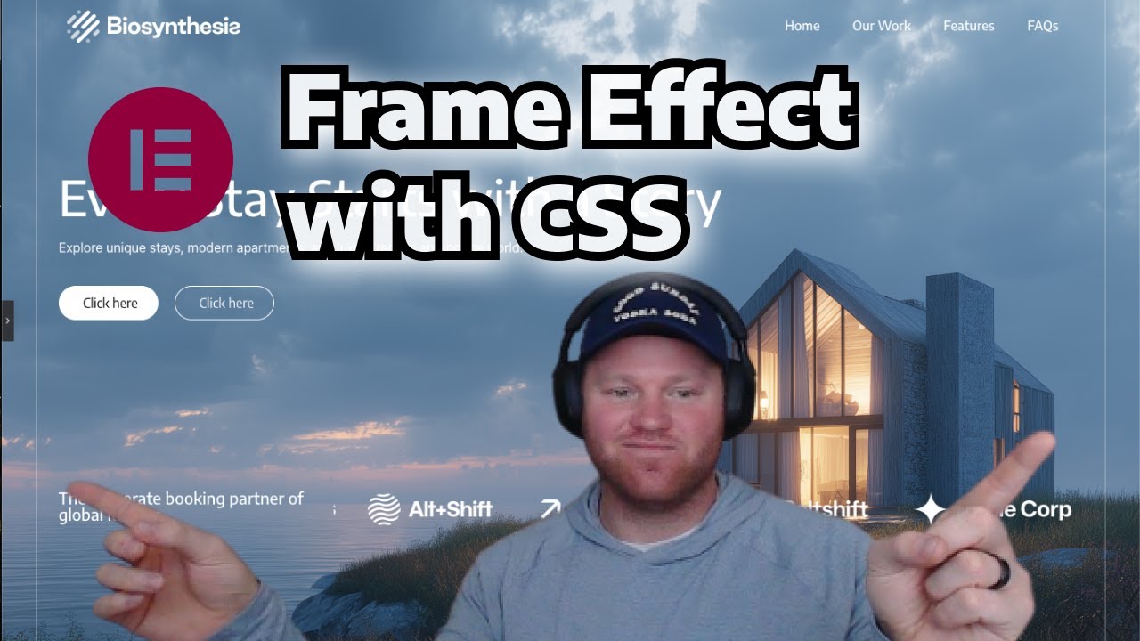 Create a Frame Effect in Elementor with CSS - YouTube