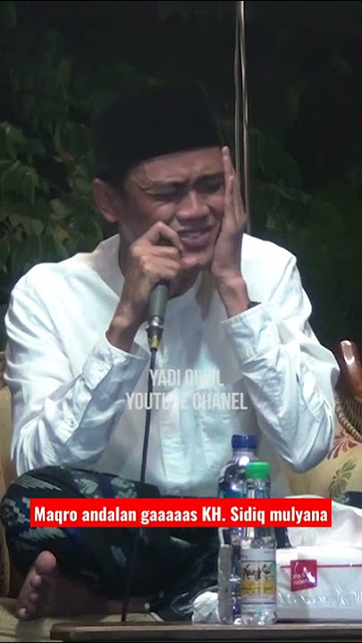 Maqro andalan KH. sidiq Mulyana qori internasional