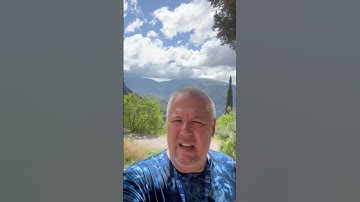 Hiking in Delphi Greece mountains