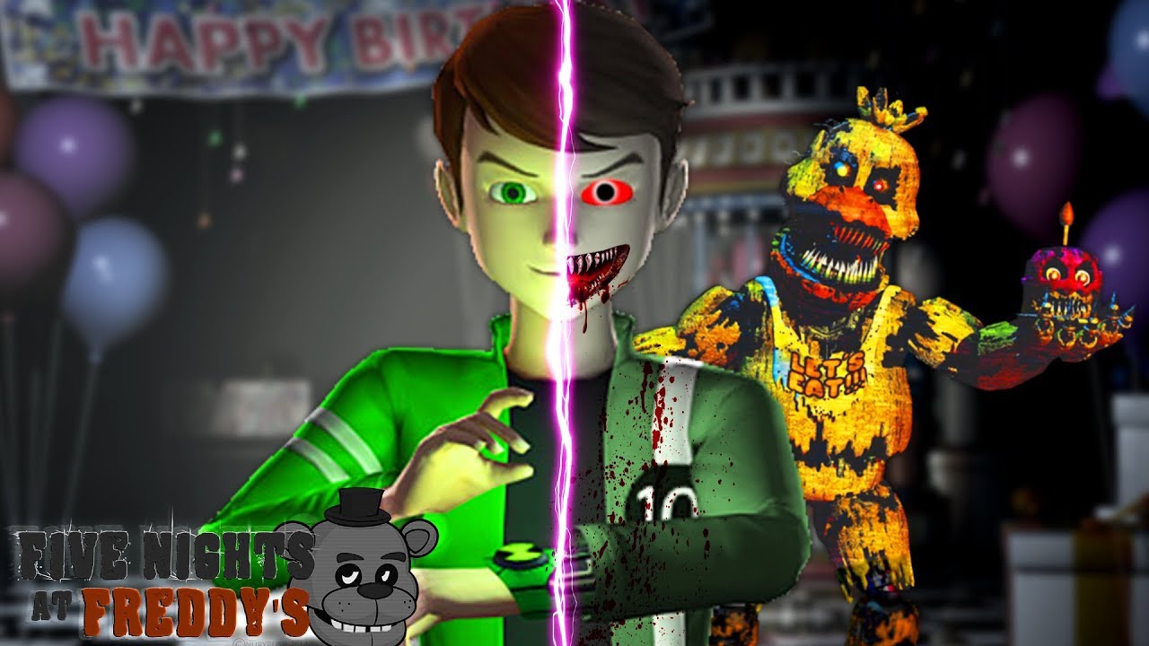 Minecraft FIVE NIGHTS AT FREDDY'S - BEN 10.EXE HAS BEEN CREATED & HE TOOK  OVER THE FNAF HOTEL!! 