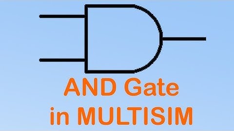AND Gate Simulation in MULTISIM WB