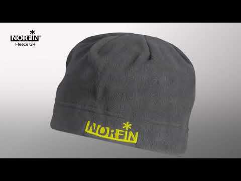 Флісова шапка Norfin Fleece Grey, L, видео 1