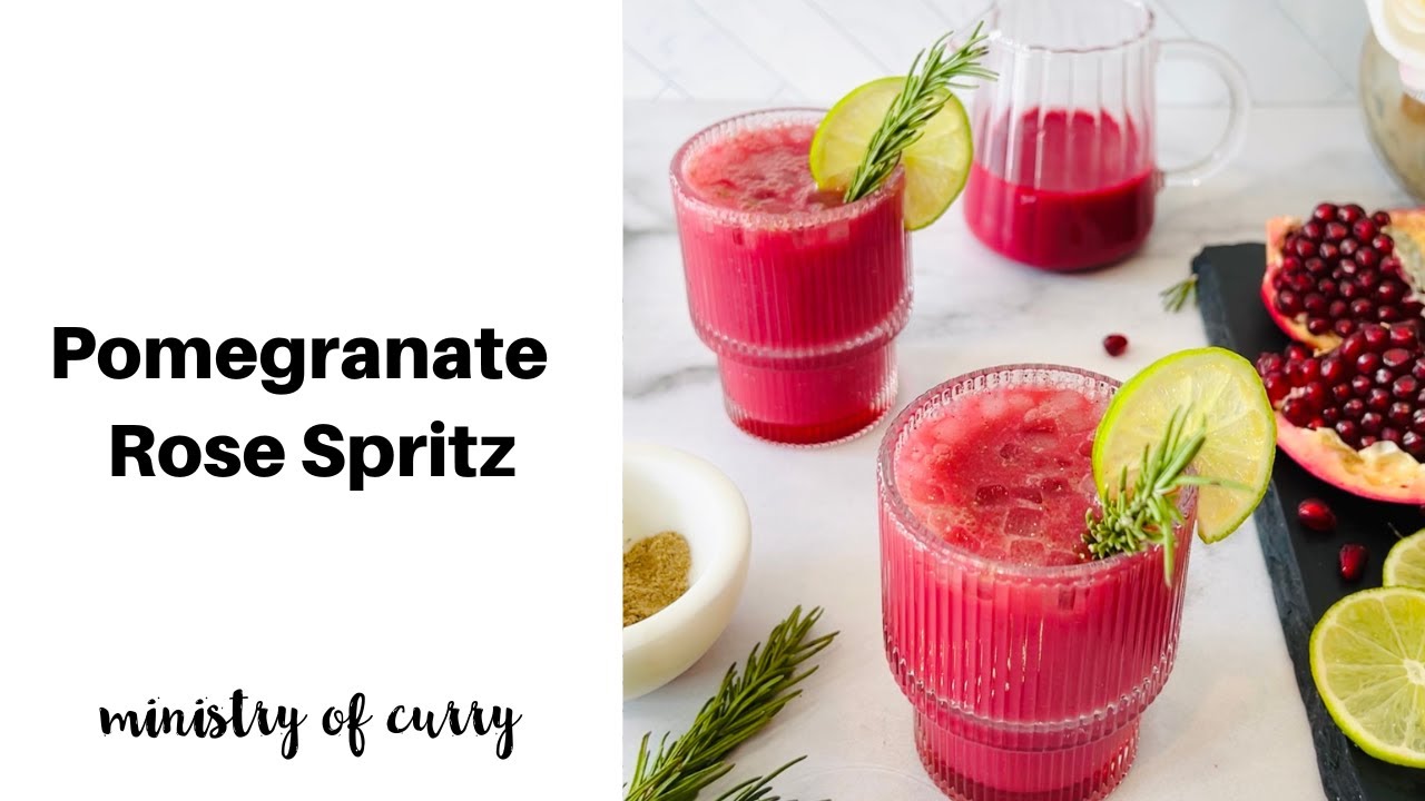 Pomegranate Rose Spritz
