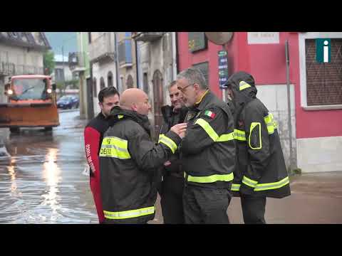 Bomba d'acqua improvvisa, pomeriggio di paura a Forino e Montoro