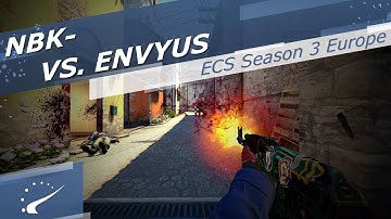 NBK- vs. EnVyUs - ECS Season 3 Europe [1v5]