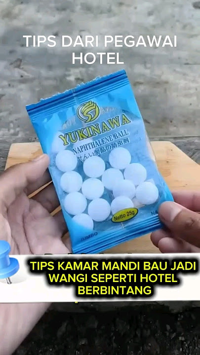 TIPS PEGAWAI HOTEL ‼️CARA BUAT KAMAR MANDI BAU JADI WANGI #shorts #tips #kamarmandi