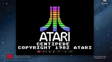 Centipede (1982) | Atari 5200 | Emulator | Tutorial | MAC