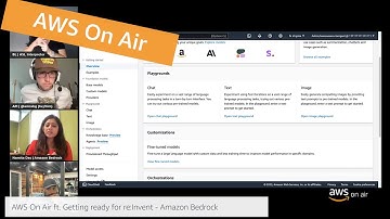 AWS On Air ft. Announcing the the general availability for Amazon Bedrock