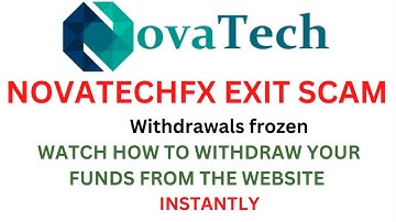 NovaTech Fx  Novatech withdrawal Update Novatech CEO Zoom Call Now Novatech collapse? #novatechfx