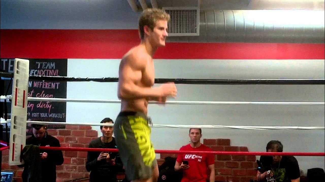 Sage Northcutt open workout 1 28 16 YouTube